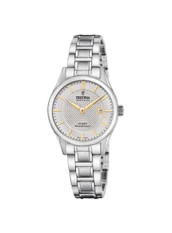 Montre femme Festina classique acier_x005f_x000D_collection Swiss Made