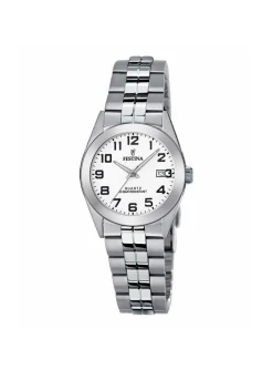 Montre femme Festina classique acier