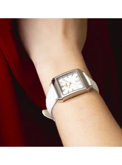 Montre femme Festina cuir blanc cadran nacre_x005f_x000D_Collection On The Square