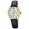 Montre femme Festina dorée cuir noir_x005f_x000D_Collection Swiss Made