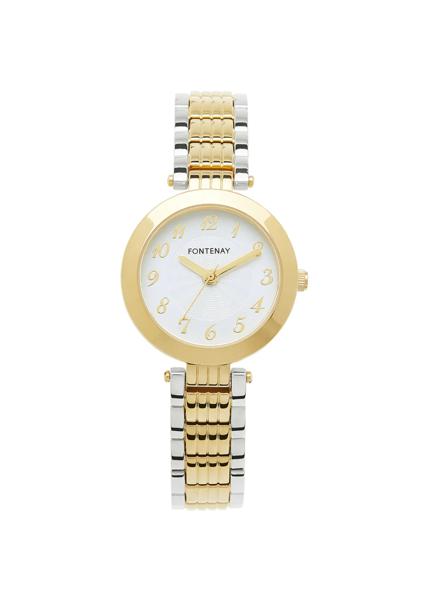 Montre femme Fontenay Laura acier bicolore