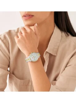 Montre femme Fossil Neutra Chrono bicolore