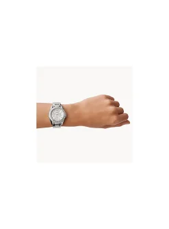 Montre femme Fossil Riley acier blanc