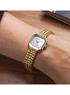 Montre femme Herbelin Octogône acier doré