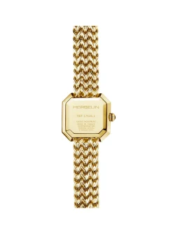 Montre femme Herbelin Octogône acier doré