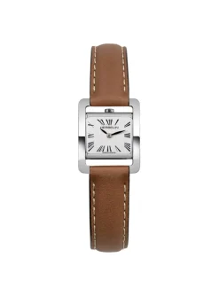 Montre femme Herbelin V Avenue cuir marron