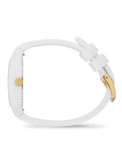 Montre femme Ice Boliday Dome_x005f_x000D_- White glitter gold -