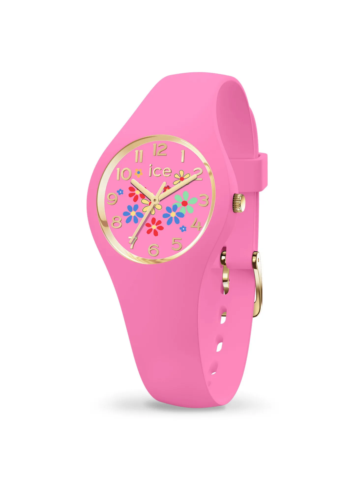 Montre femme ICE flower_x005f_x000D_- Pinky bloom -
