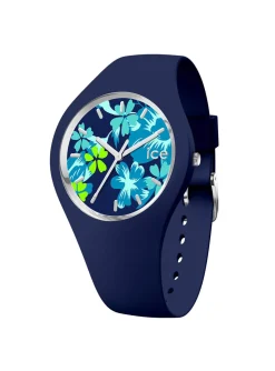 Montre femme ICE flower_x005f_x000D_- Midnight lime -