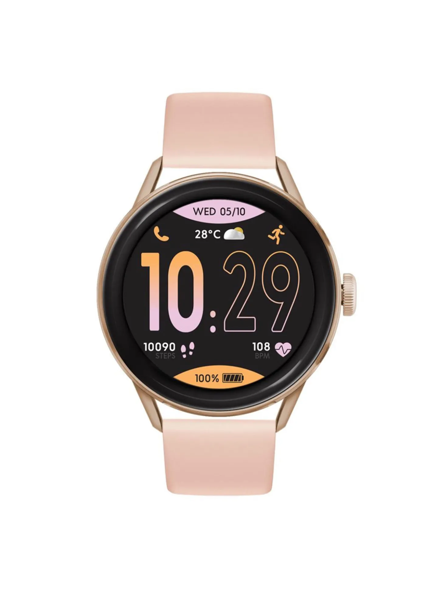 Montre femme Ice Watch connectée Ice Smart two_x005f_x000D_Rose-gold amoled