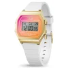 Montre femme Ice Watch digit retro S_x005f_x000D_white sunkissed