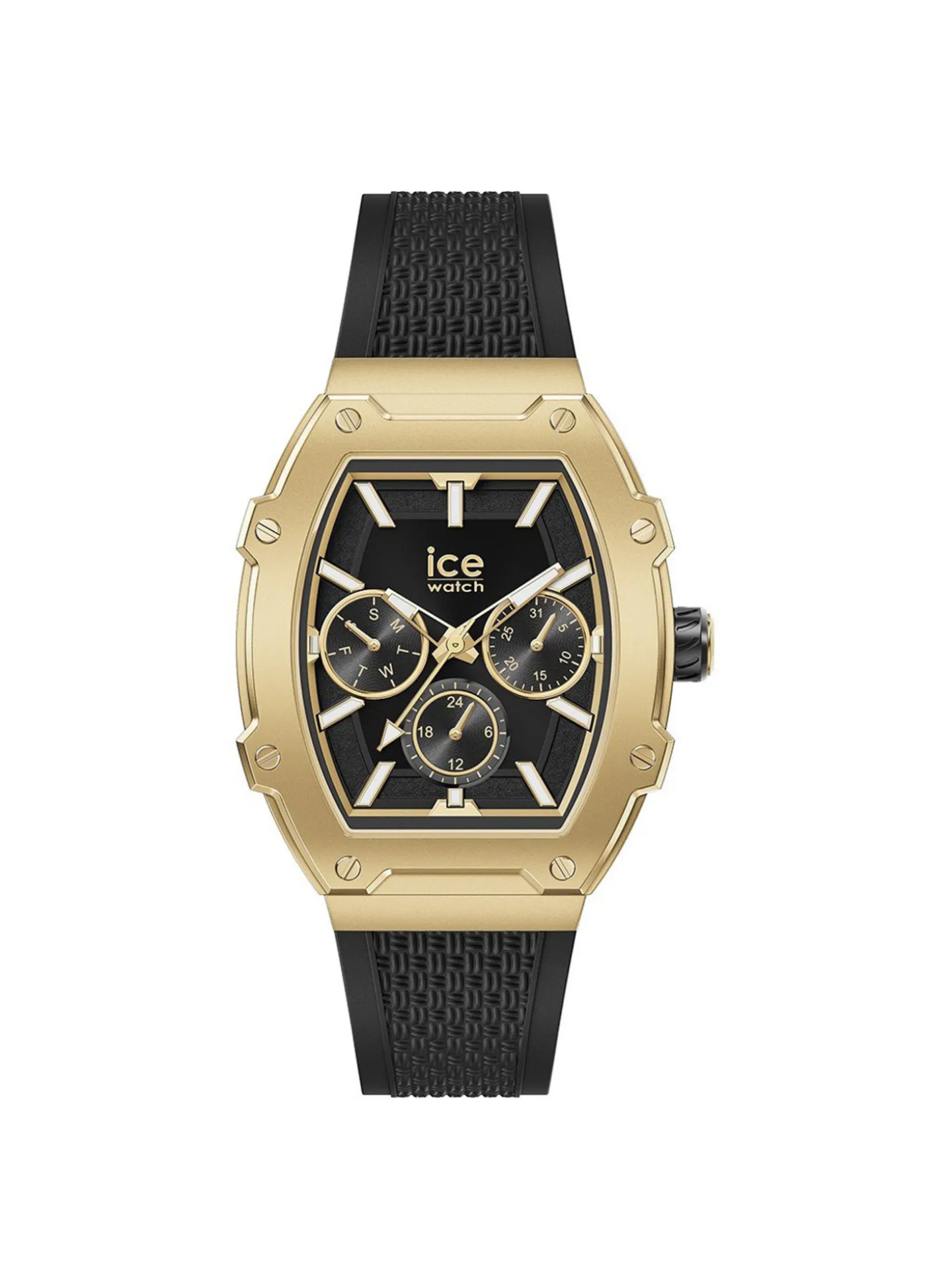 Montre femme Ice Watch Ice Boliday Golden Black alu