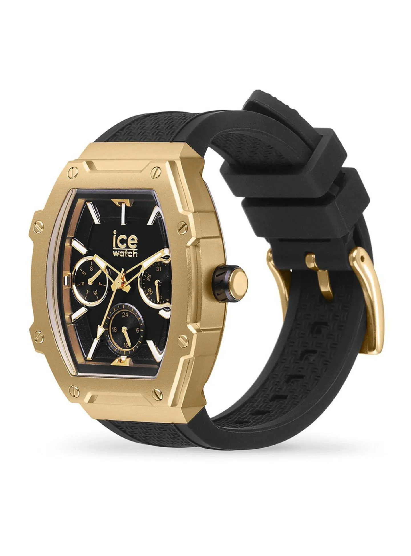 Montre femme Ice Watch Ice Boliday Golden Black alu