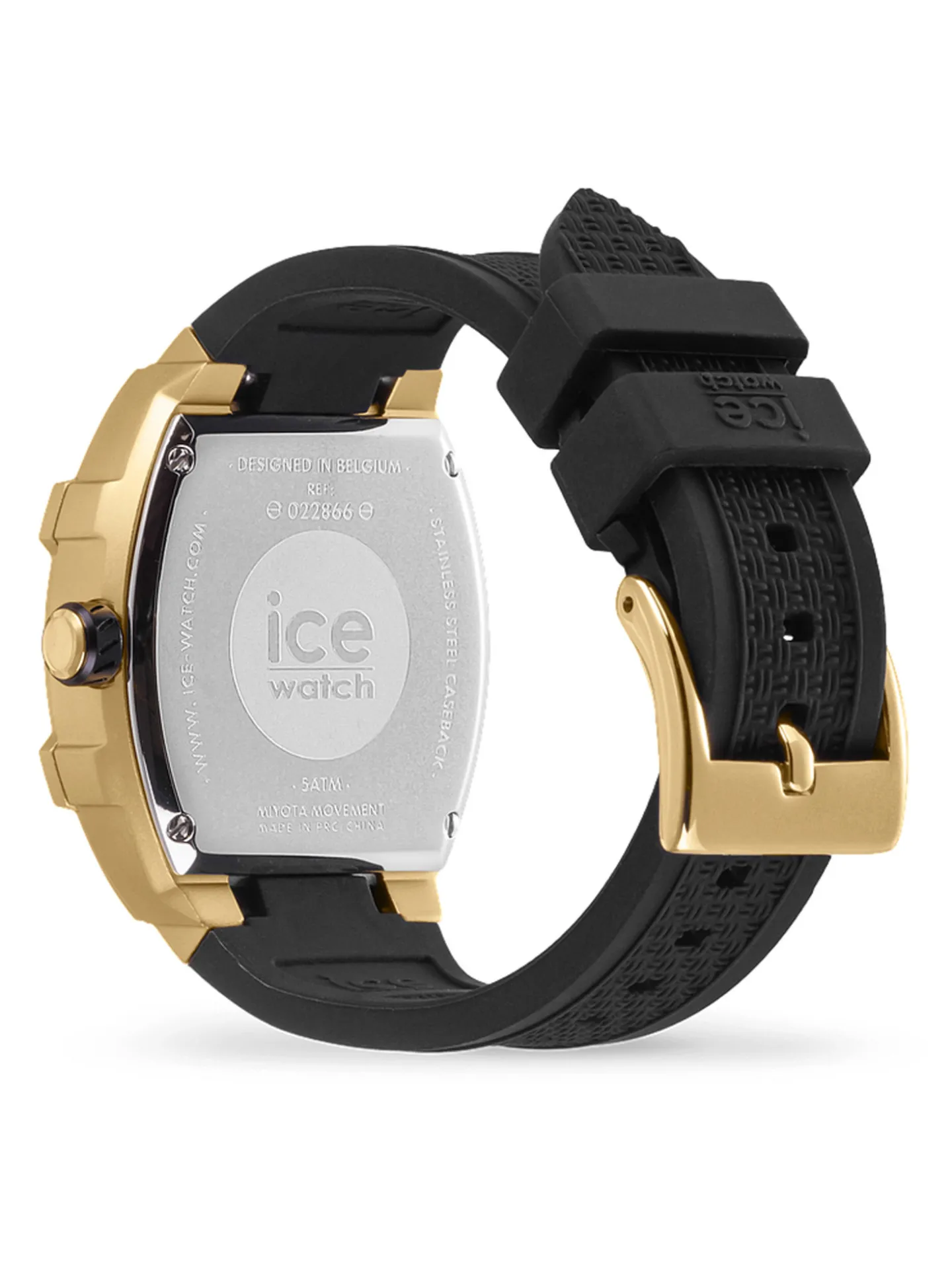 Montre femme Ice Watch Ice Boliday Golden Black alu
