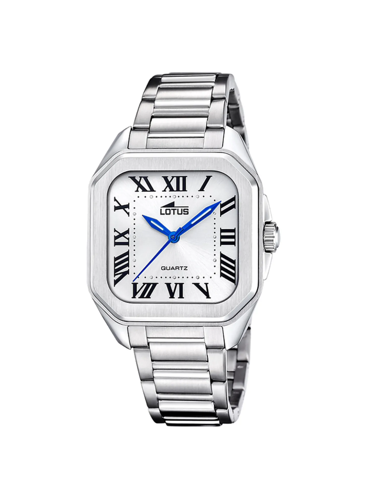 Montre femme Lotus carré acier