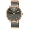 Montre femme Pulsar Attitude acier rose nato gris