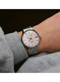 Montre femme Seiko automatique Présage acier_x005f_x000D_Cocktail Cosmopolitain