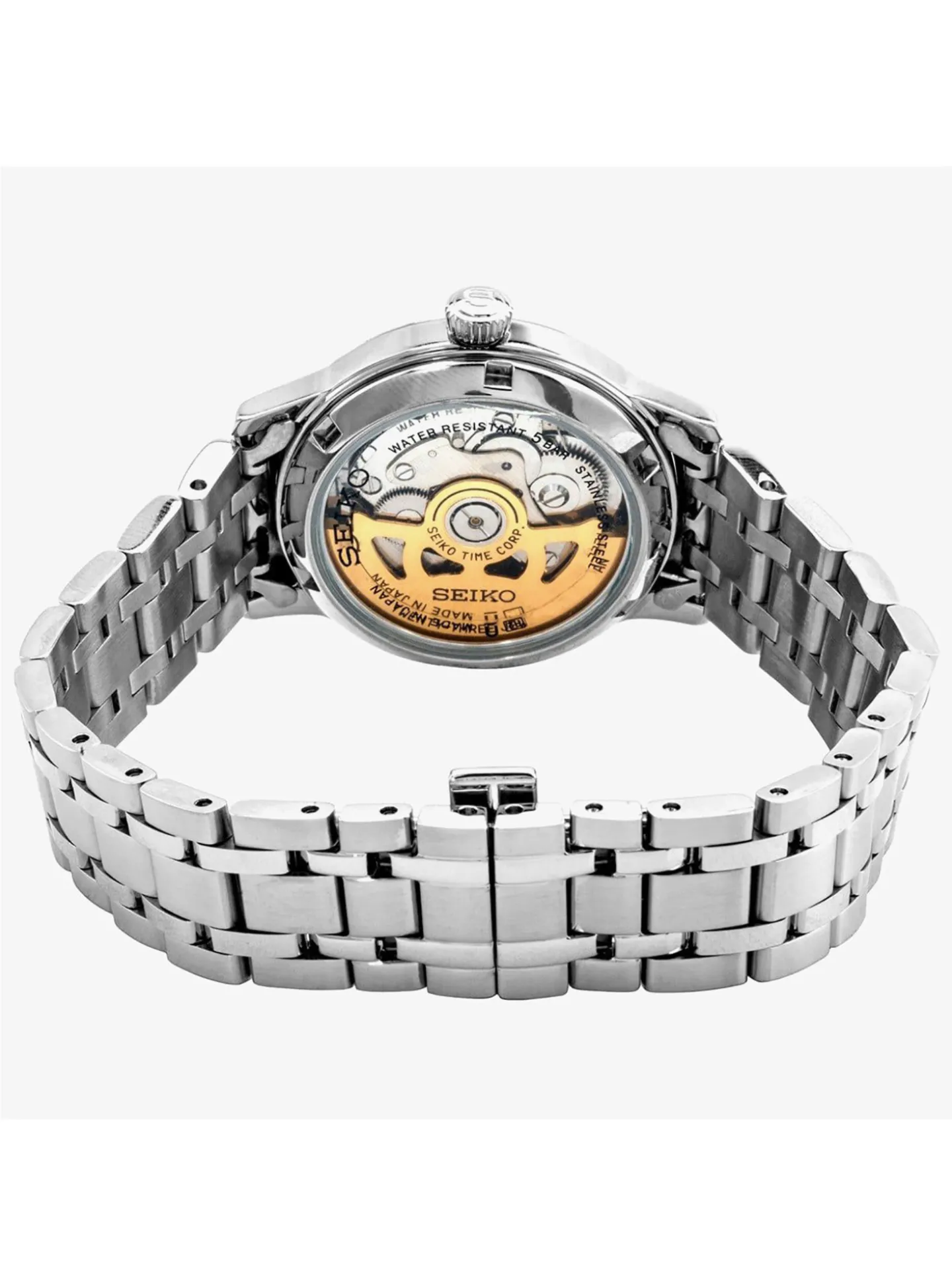 Montre femme Seiko automatique Présage acier_x005f_x000D_Cocktail Cosmopolitain
