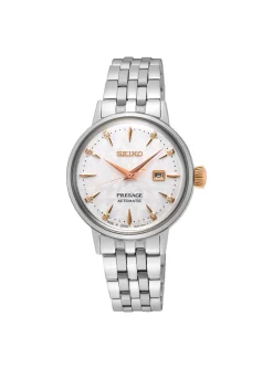 Montre femme Seiko Presage automatique diamants