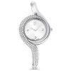 Montre femme Swarovski Dextera asymétrique argentée
