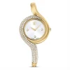 Montre femme Swarovski Dextera asymétrique dorée