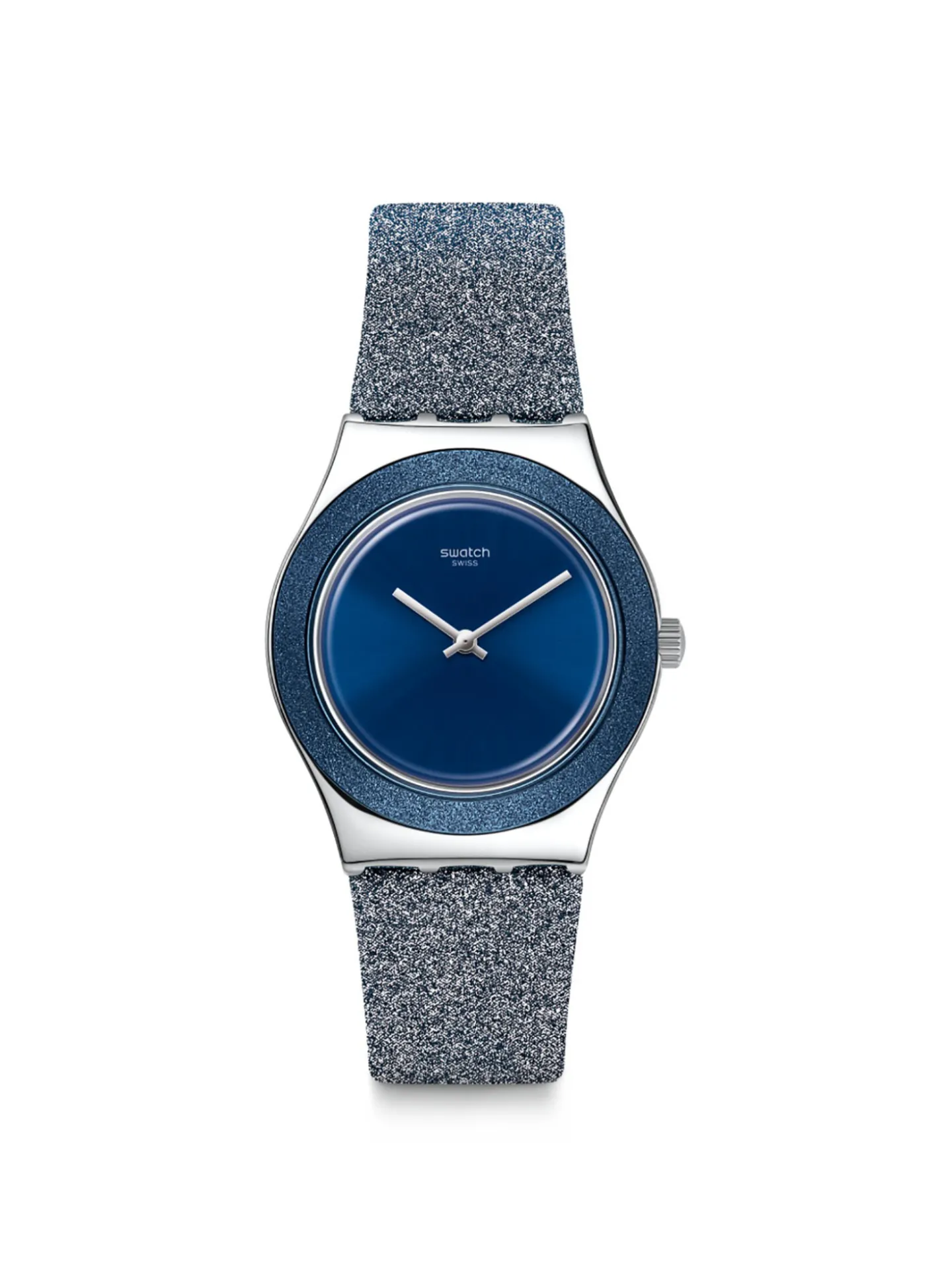 Montre femme Swatch Blue Sparkle