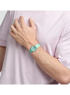 Montre femme Swatch Skin Pastelicious Teal_x005f_x000D_silicone