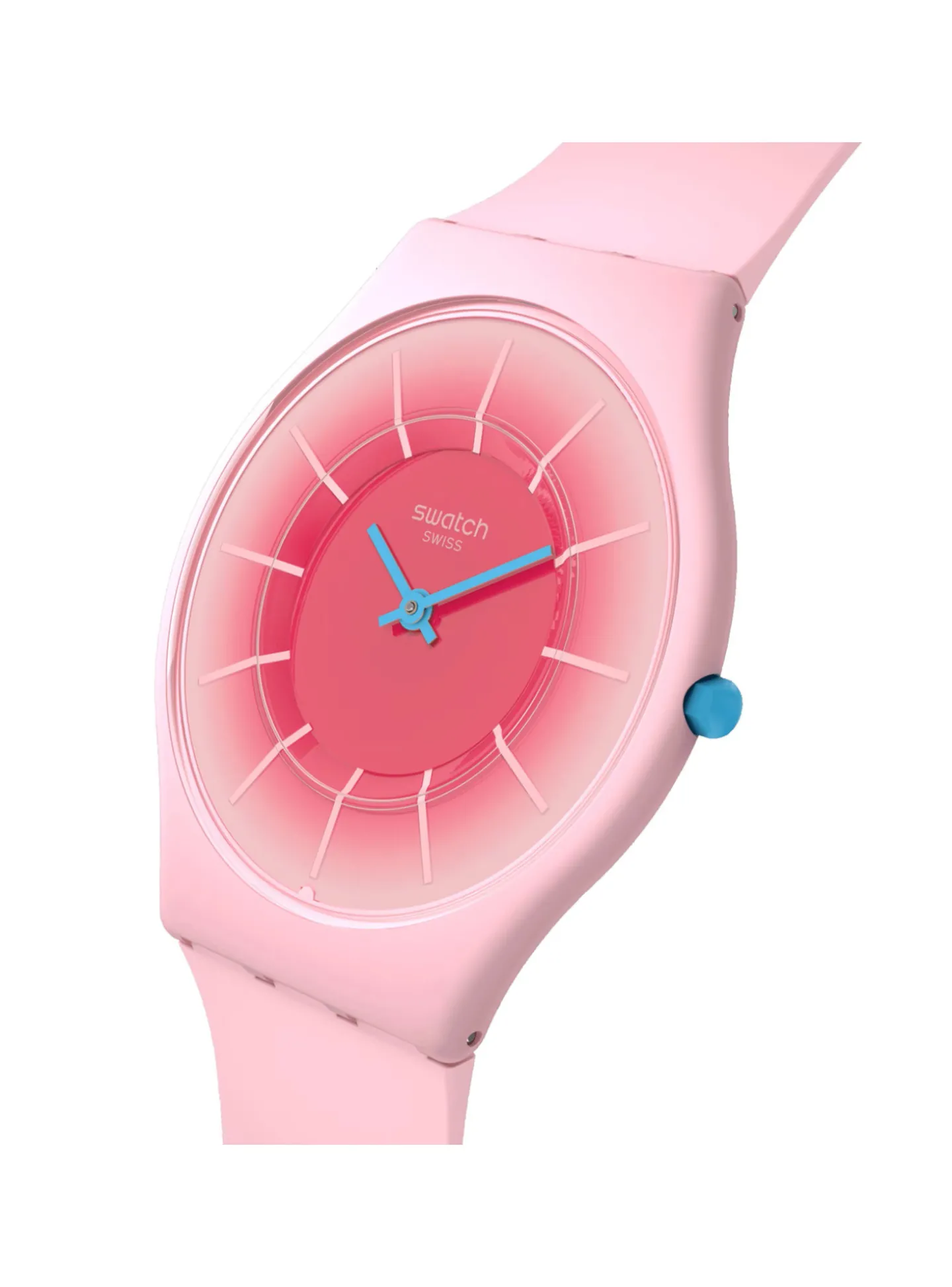 Montre femme Swatch Skin Radiantly Pink