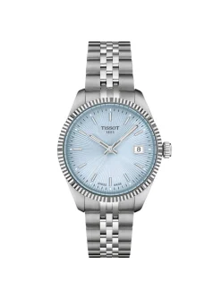Montre femme Tissot Ballade acier cadran bleu clair