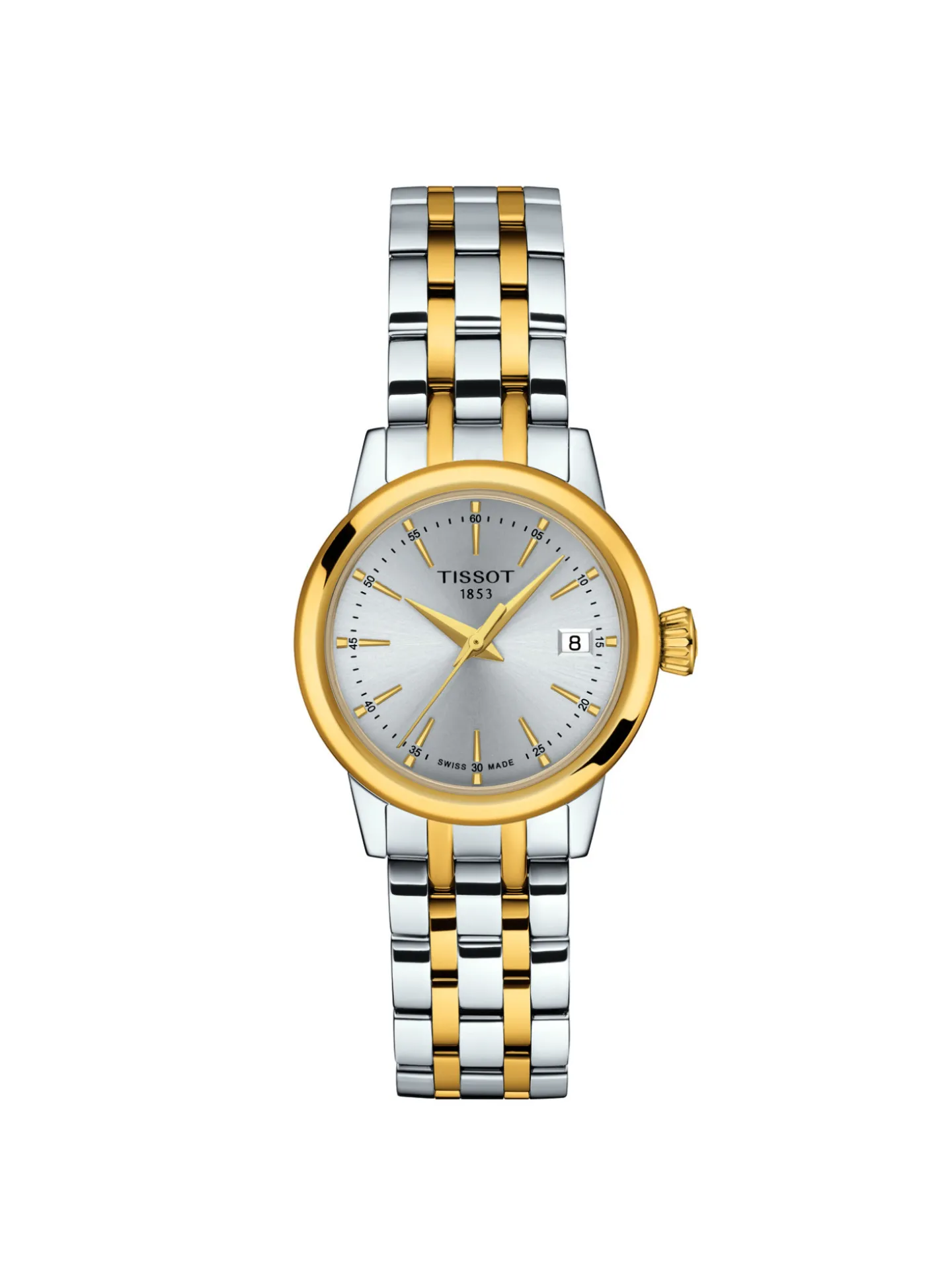 Montre femme Tissot Classic Dream bicolore