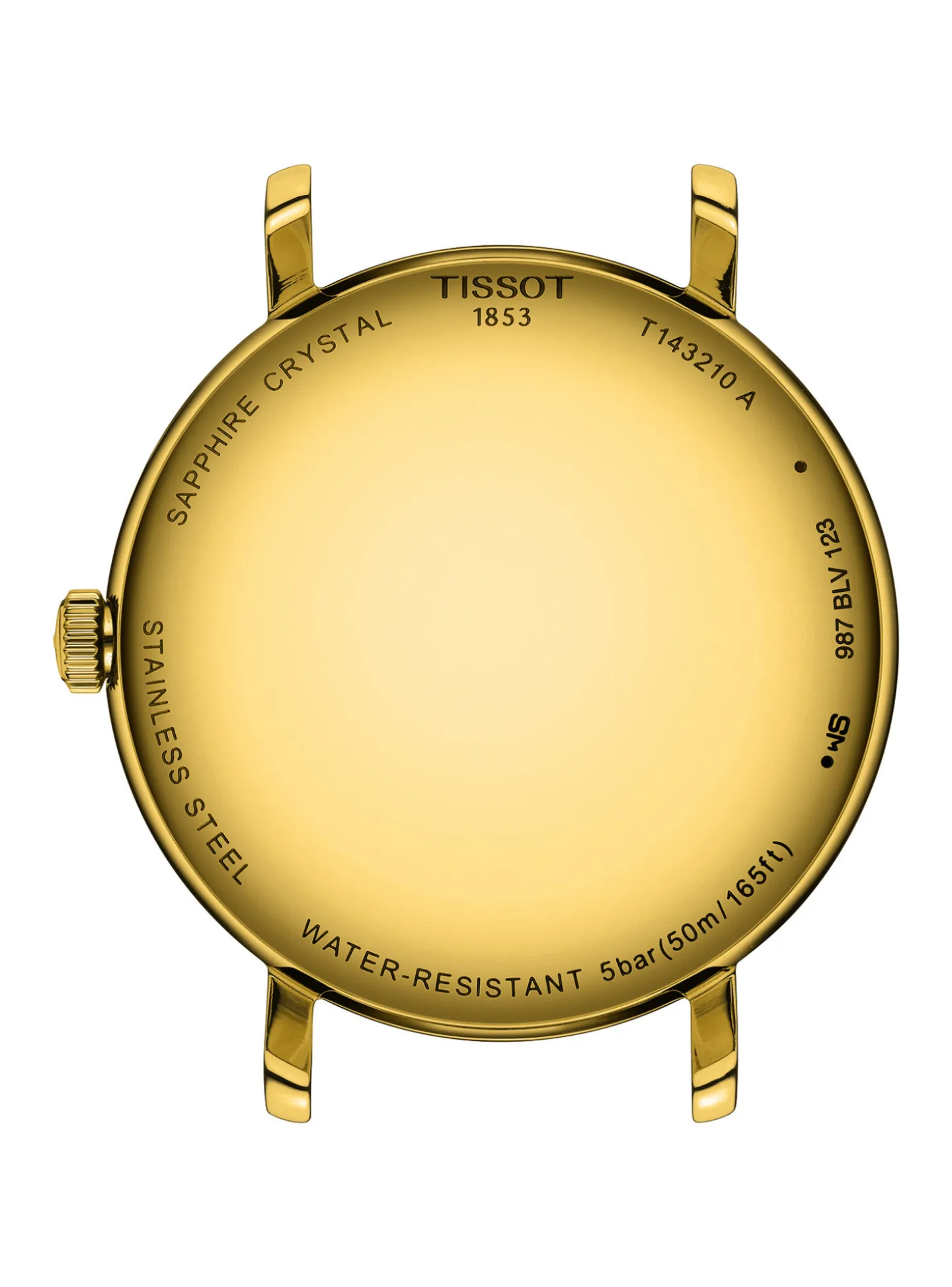 Montre femme Tissot Everytime acier milanais doré
