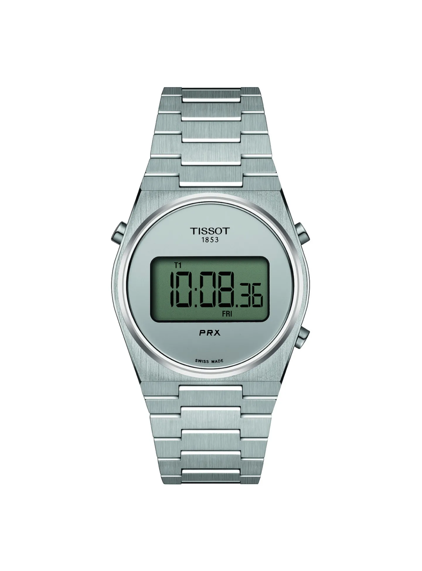 Montre femme Tissot PRX Digital acier