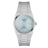 Montre femme Tissot PRX Powermatic 80 acier_x005f_x000D_cadran bleu glacier