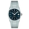 Montre femme Tissot PRX Powermatic 80 fond bleu