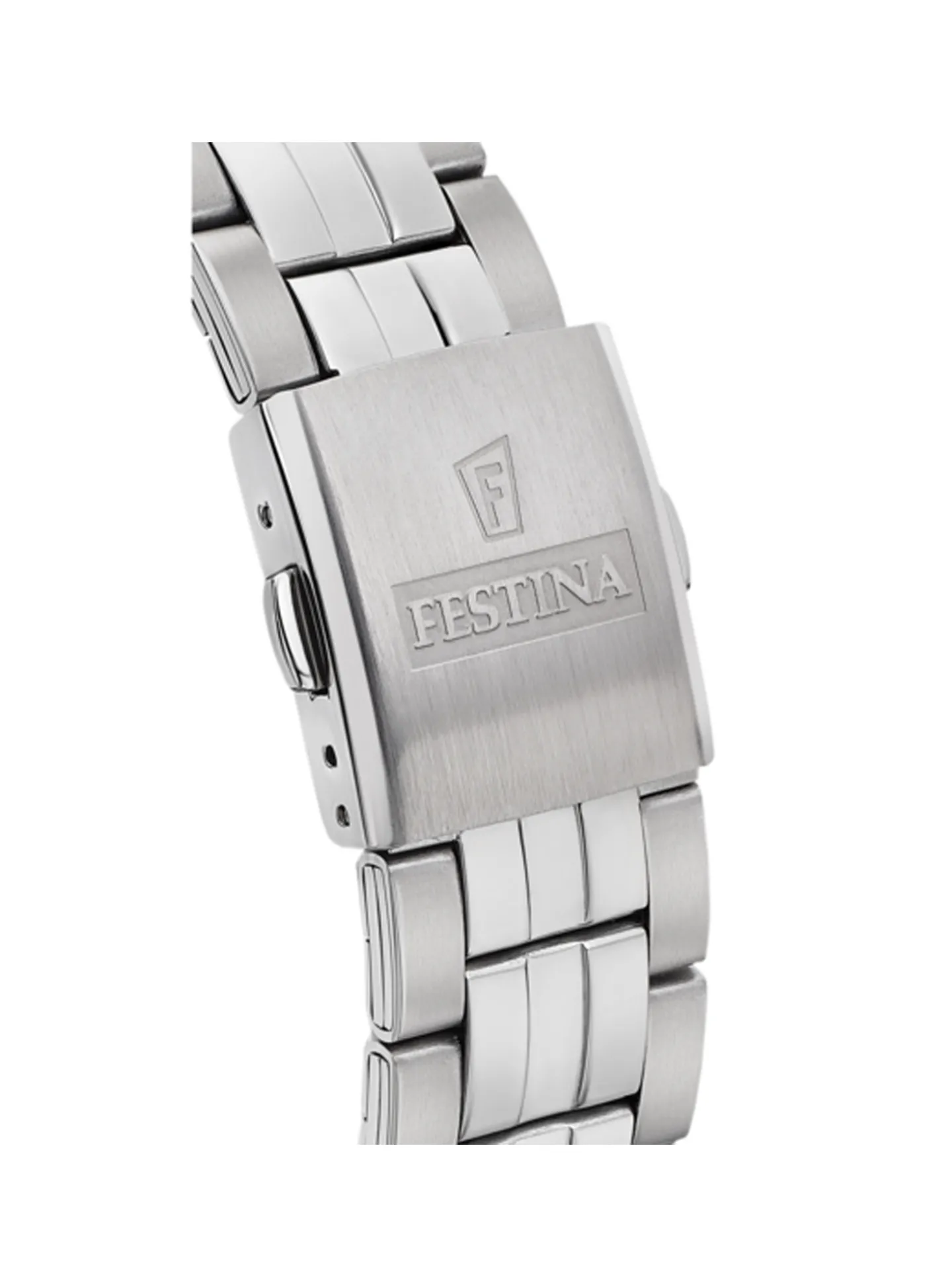 Montre Festina Classique acier cadran bleu