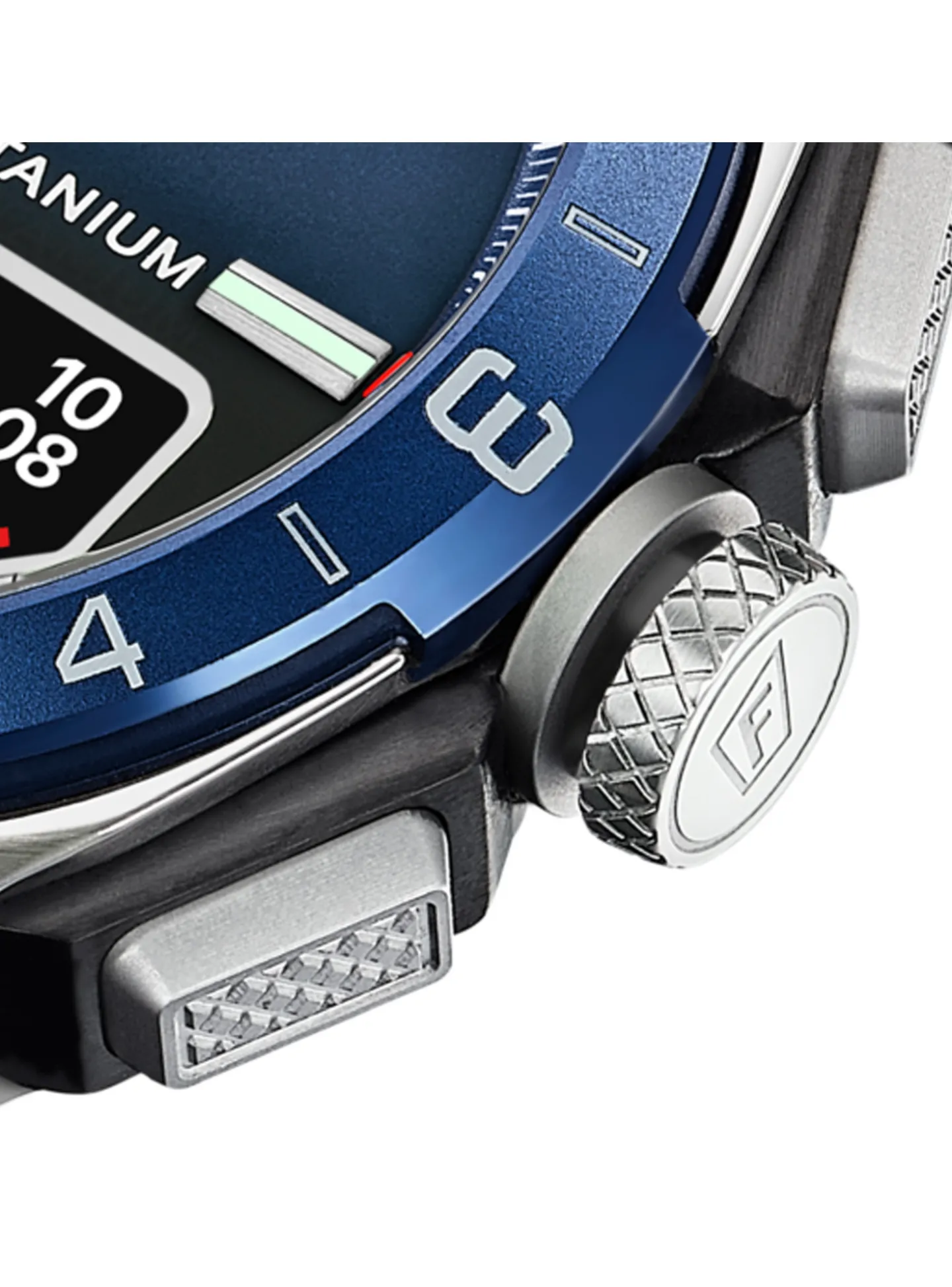 Montre Festina connectée caoutchouc bleu