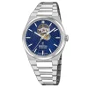 Montre Festina Rivé automatique acier cadran bleu_x005f_x000D_collection Swiss Made