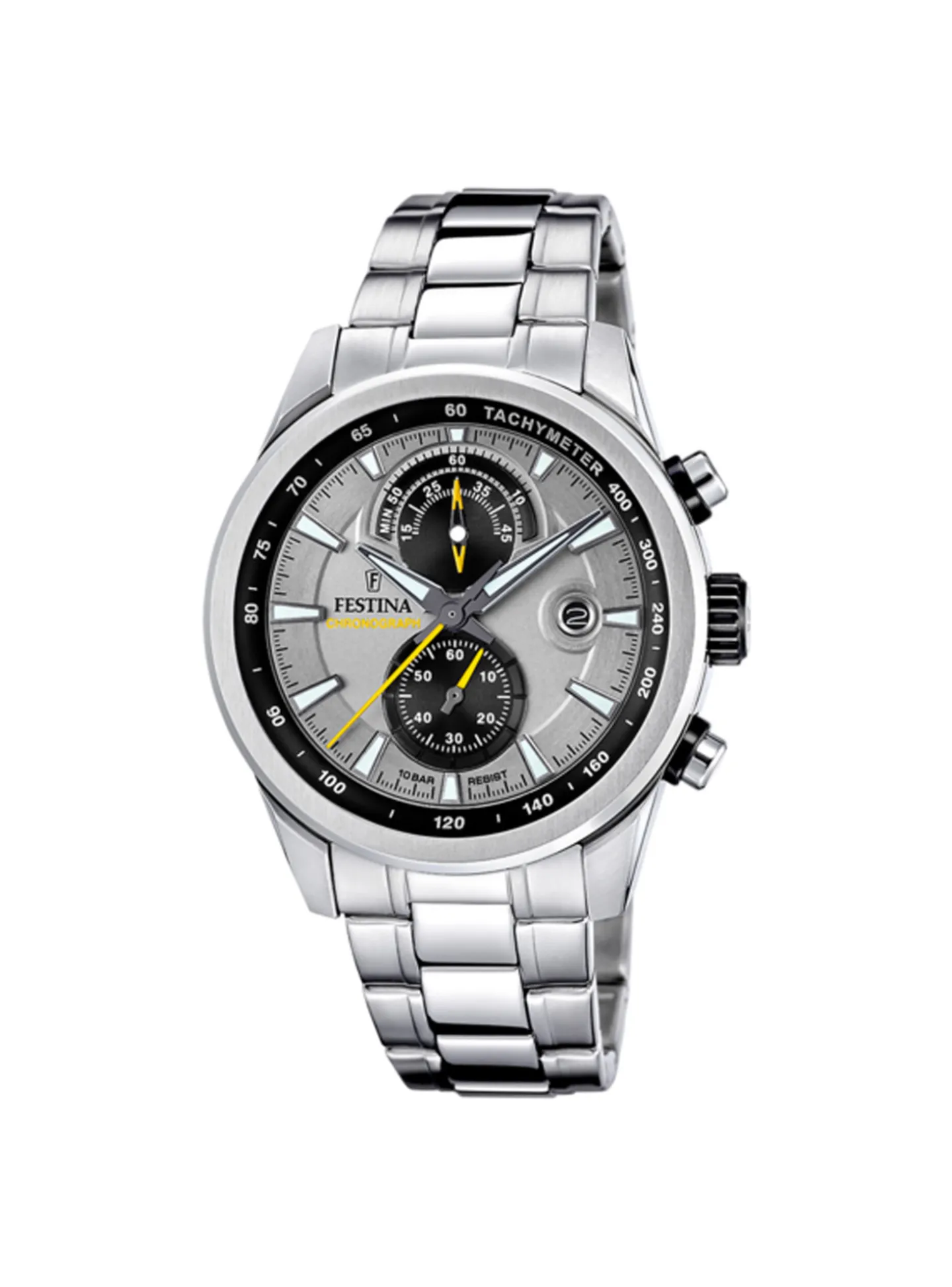 Montre Festina Timeless acier chrono