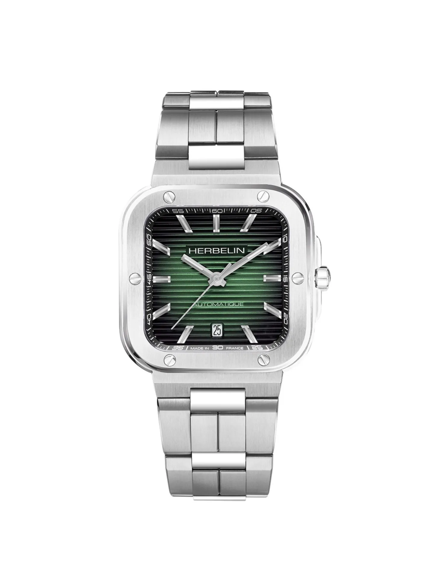 Montre Herbelin Cap Camarat automatique cadran vert