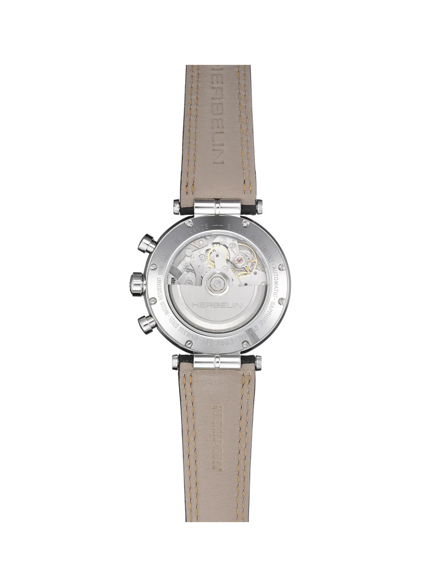 Montre Herbelin Edition limitée 209/300_x005f_x000D_Newport Heritage Bicompax
