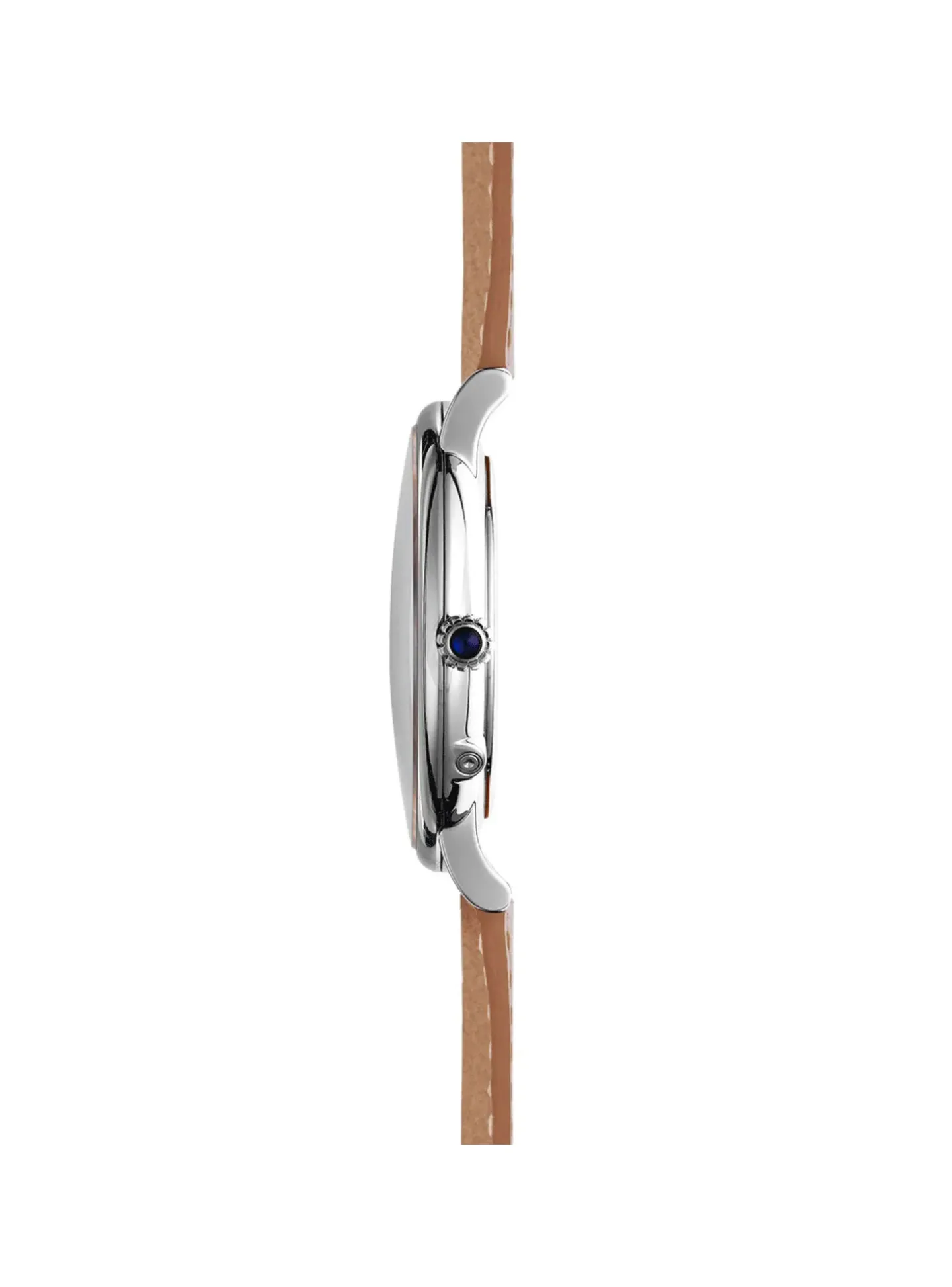 Montre Herbelin Inspiration Phase de Lune cuir beige