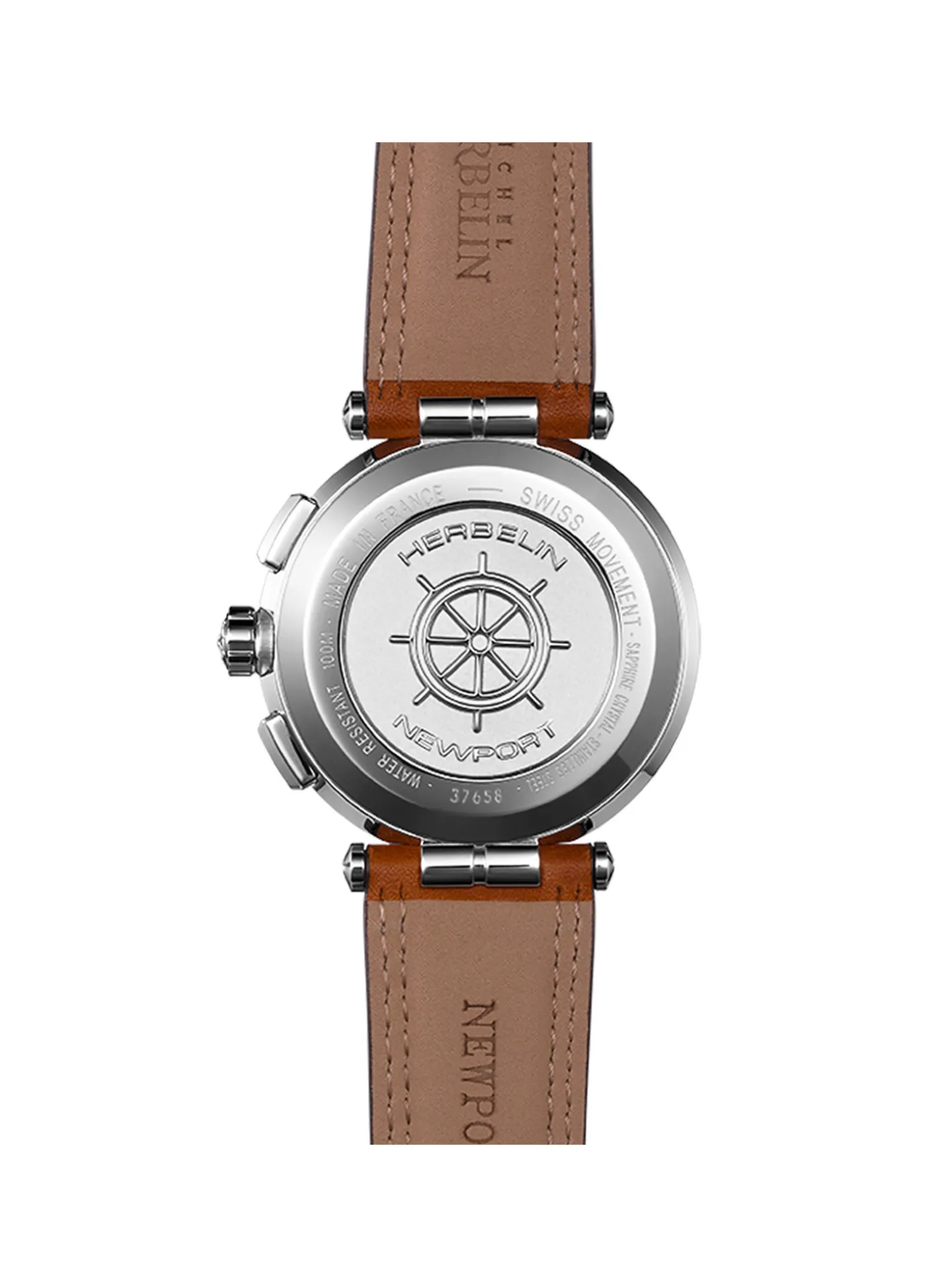 Montre Herblin Newport Chrono cuir