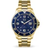 Montre Ice Watch Gold blue médium