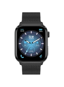 Montre Ice Watch Ice Smart 3.0 amoled 1.78 GPS_x005f_x000D_acier milanais noir