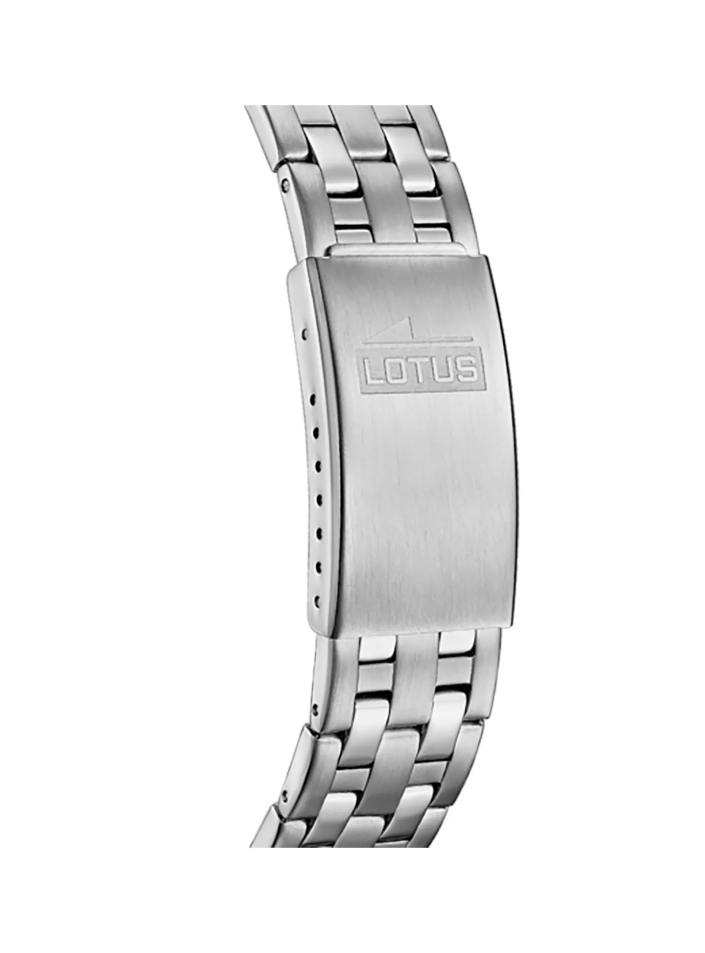 Montre Lotus acier chrono cadran bleu
