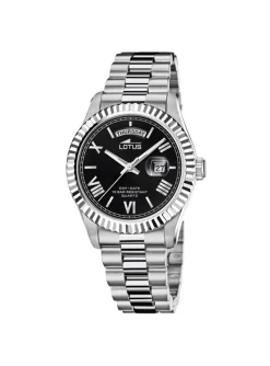 Montre Lotus Freedom acier cadran noir