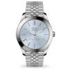 Montre mixte ICE steel solaire_x005f_x000D_- Silver light blue - Small