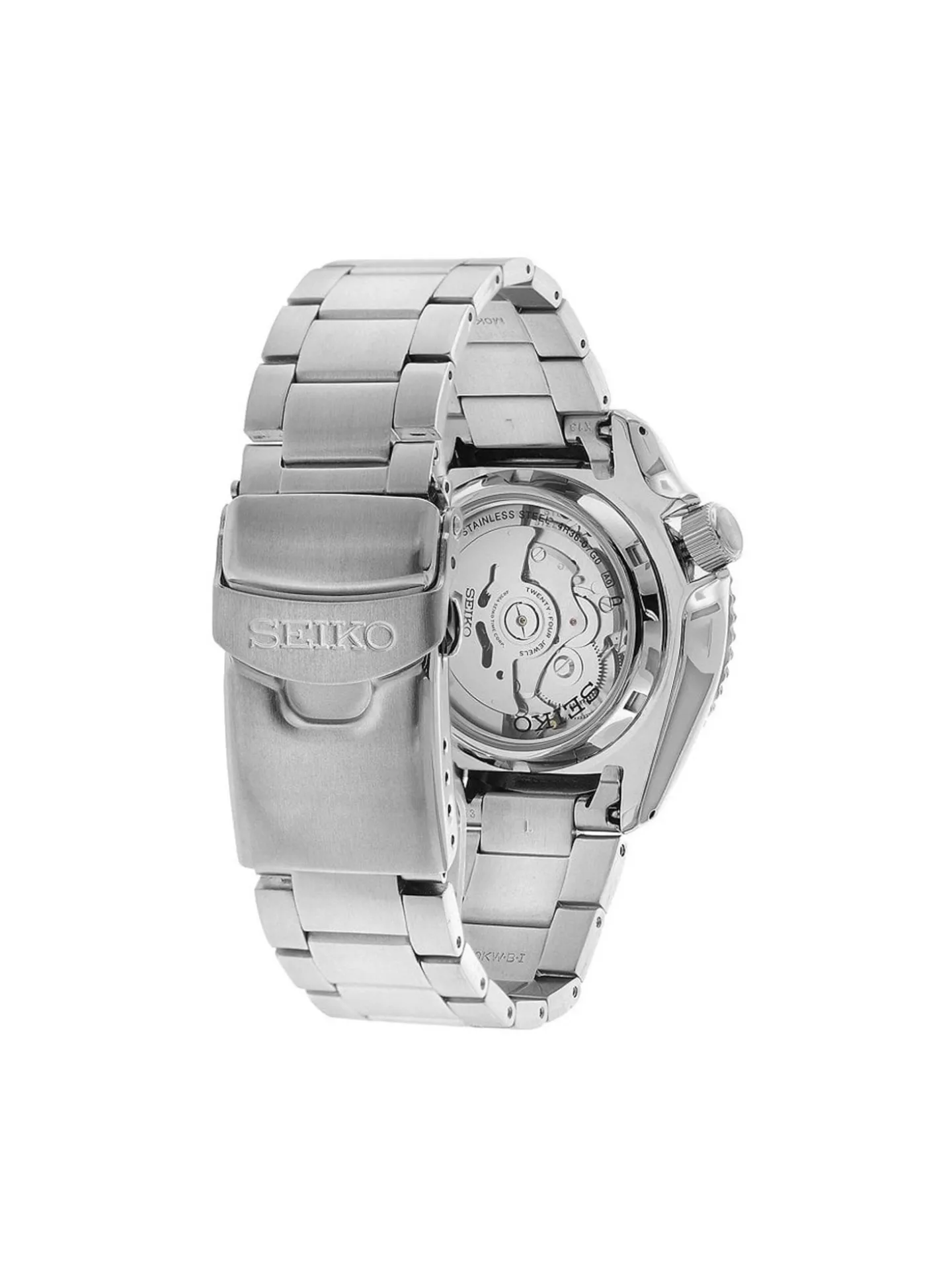 Montre Seiko 5 sport automatique acier cadran noir