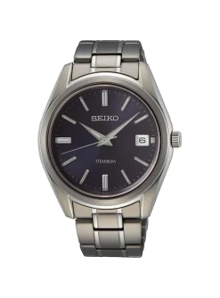 Montre Seiko classique 3 aiguilles titane
