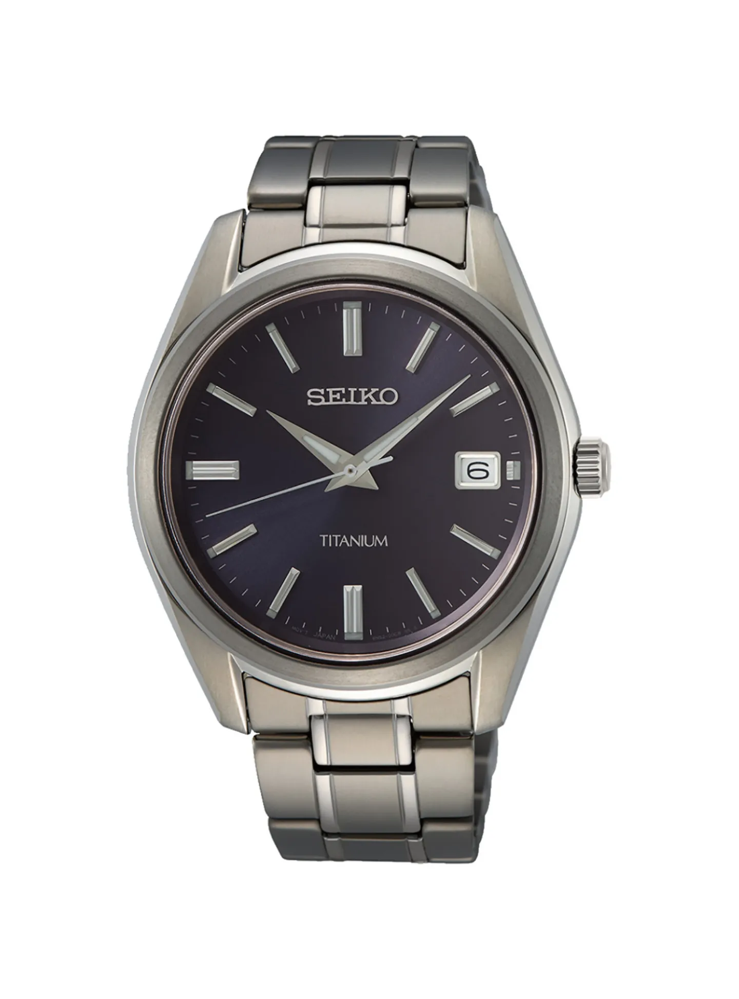 Montre Seiko classique 3 aiguilles titane
